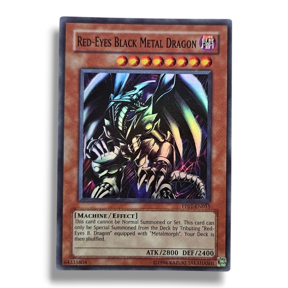 Yu-Gi-Oh! Other - Yu-Gi-Oh! Red-Eyes Black Metal Dragon Trading Card